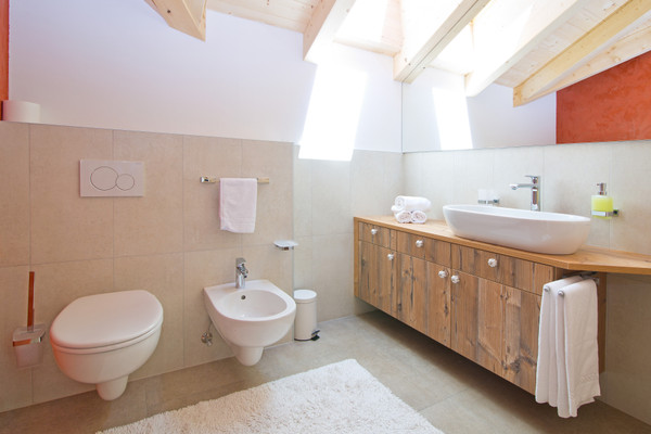 Photo of the bathroom Farmhouse apartments Wibmerhof