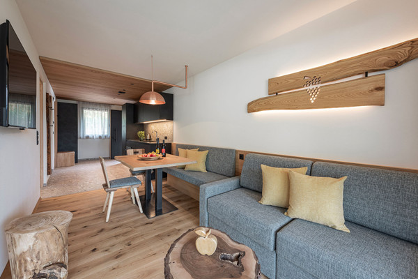 The living area Knöspele - Distillery & Apartments
