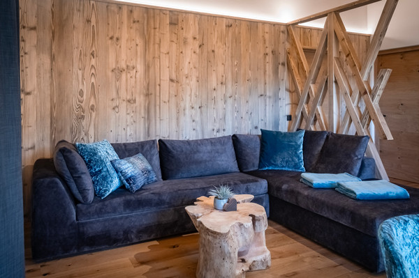 The living room Vineyard Chalet Steindlgut