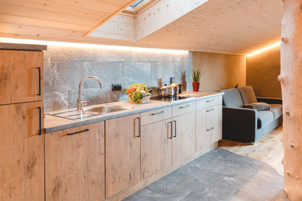 Foto della cucina Obergruberhof