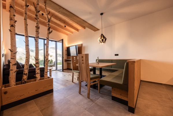 The living area Farmhouse apartments Stabingerhof