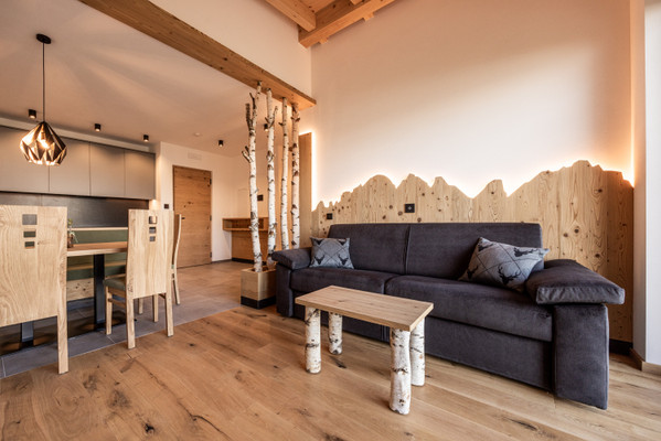 The living area Farmhouse apartments Stabingerhof
