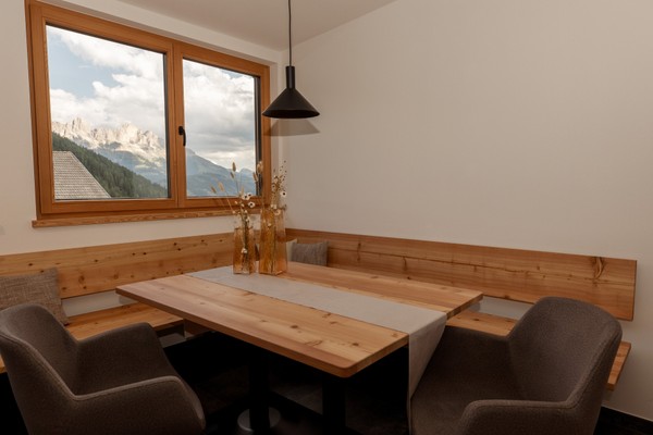 Der Wohnraum Ferienwohnungen auf dem Bauernhof Pardellerhof