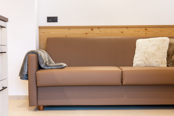 La zona giorno Appartamenti in agriturismo Planerhof