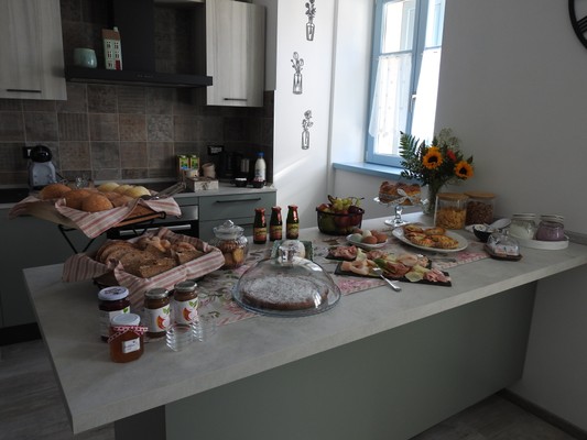 Das Frühstück Bed & Breakfast Stella d'Oro