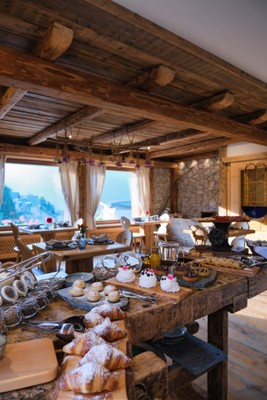 Das Frühstück Bed & Breakfast Il Tabià