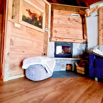 La zona giorno Casa vacanze Maso Clementina