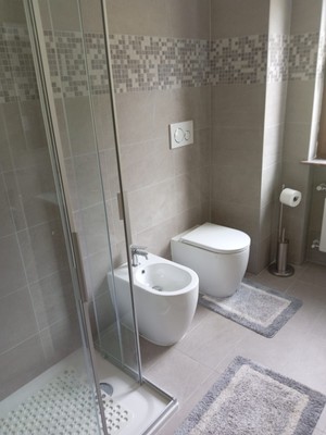 Foto vom Bad Ferienwohnung Spazio 76