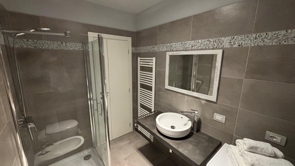 Foto del bagno Appartamento Dolomiti di Brenta