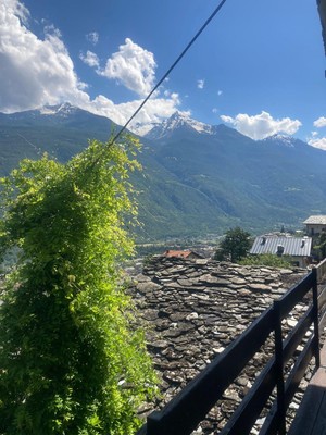 Aussicht vom Betrieb