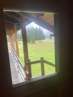 Vista dalla struttura