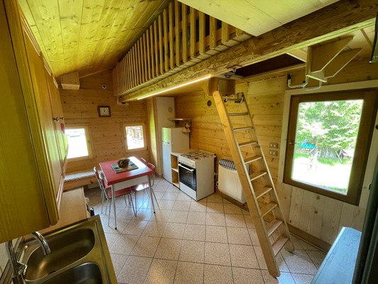 Foto della cucina Baita Borgo La Fitta