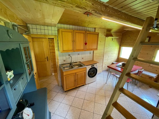 Foto della cucina Baita Borgo La Fitta