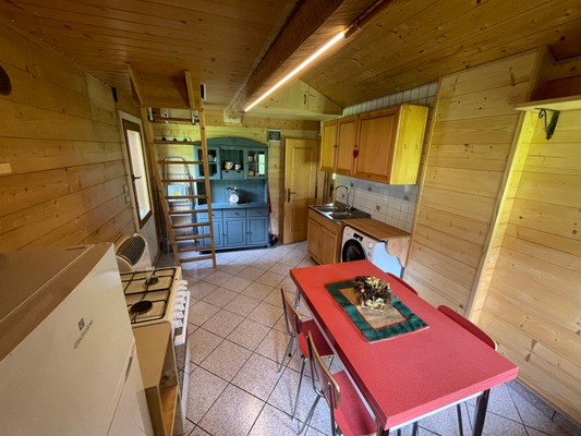 Foto della cucina Baita Borgo La Fitta