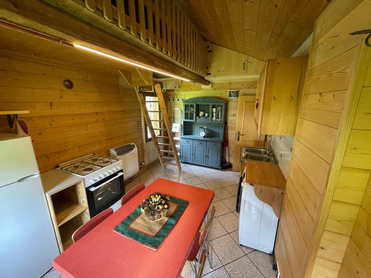 Foto della cucina Baita Borgo La Fitta