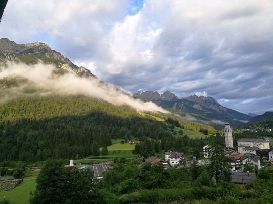 Vista dalla struttura