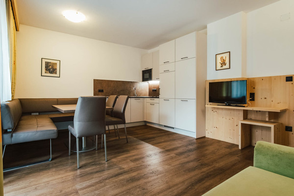 La zona giorno Hotel + Residence Griesfeld
