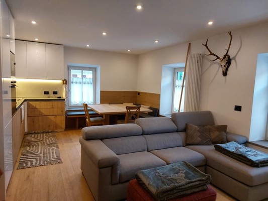 The living area Apartment Ciasa Patek