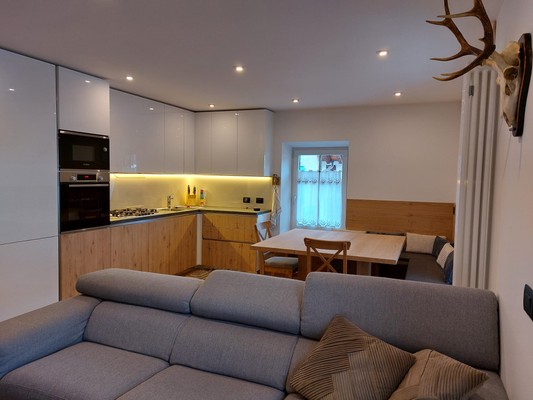 The living area Apartment Ciasa Patek