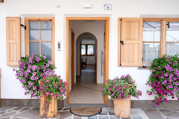 The entrance