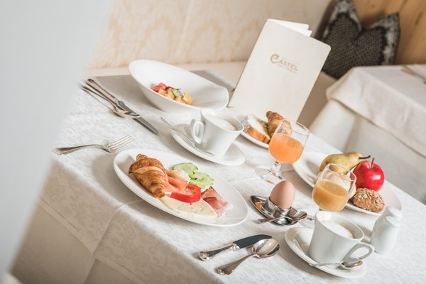 Das Frühstück Hotel Castel Oswald von Wolkenstein
