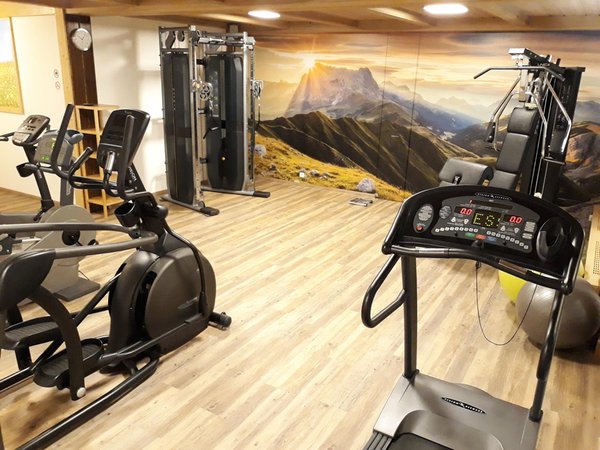 Foto della zona fitness Hotel Castel Oswald von Wolkenstein