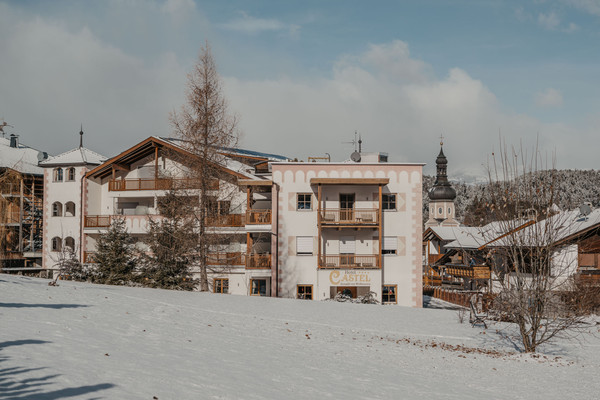 Foto Außenansicht Hotel Castel Oswald von Wolkenstein