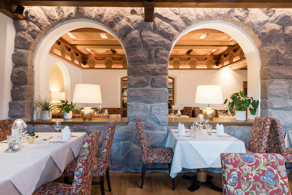 Il ristorante Castelrotto Villa Kastelruth