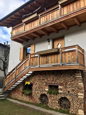 Foto Außenansicht Ferienwohnung Casa dello Sportivo