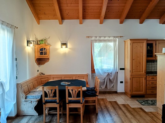 Der Wohnraum Ferienwohnung Casa dello Sportivo