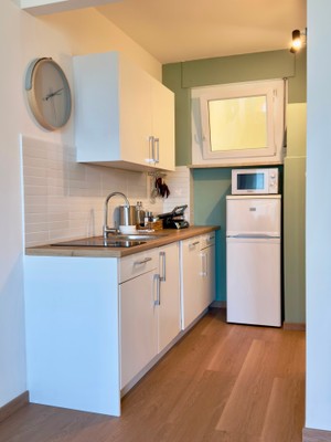 Foto della cucina Panorama Apartment Merano
