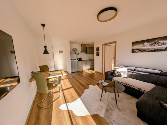 The living area Apartments Sonnenresidenz Kastelruth