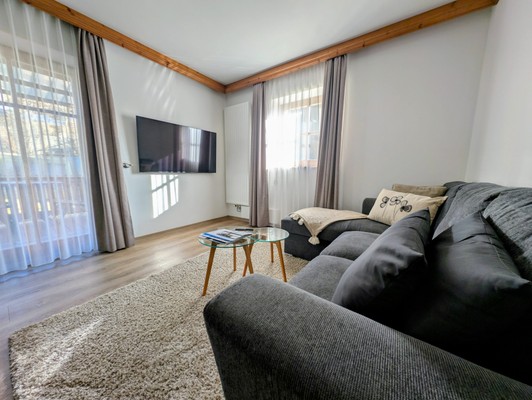 The living area Apartments Sonnenresidenz Kastelruth