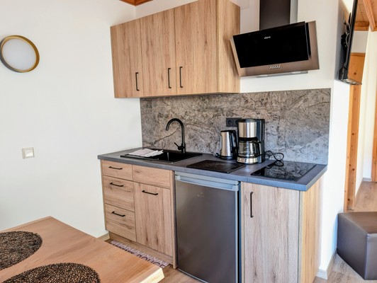Photo of the kitchen Sonnenresidenz Kastelruth