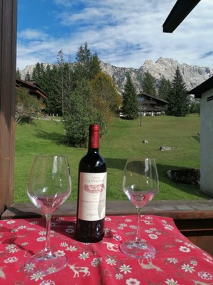 Photo of the balcony Chalet casa Sabina