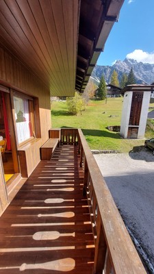 Photo of the balcony Chalet casa Sabina