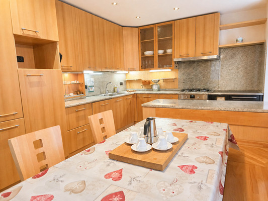 Foto der Küche Casa Dolomitica