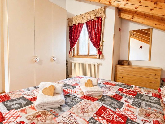Foto vom Zimmer Ferienwohnung Cime di Fiemme