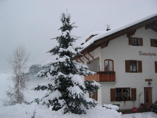 Foto Außenansicht Ferienwohnungen Tannenheim
