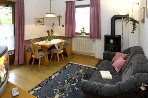 La zona giorno Appartamenti Casa Karbon Erich