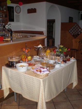 La colazione Garni Haus Sabina
