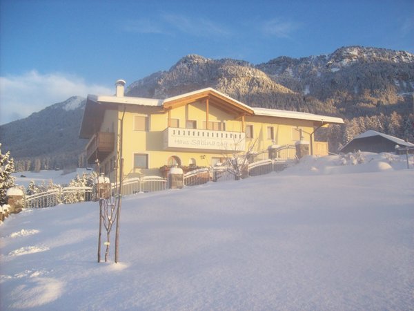Foto Außenansicht im Winter Haus Sabina