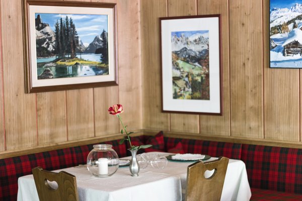 The restaurant Corvara Veneranda