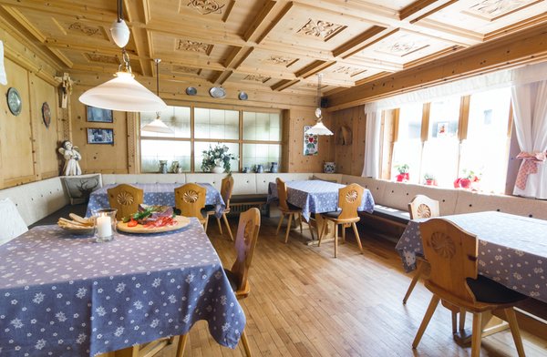The restaurant Corvara Veneranda