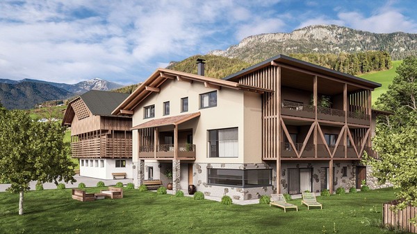 Foto esterno Appartamenti in agriturismo Krahof