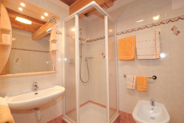 Foto del bagno Appartamenti in agriturismo Feger