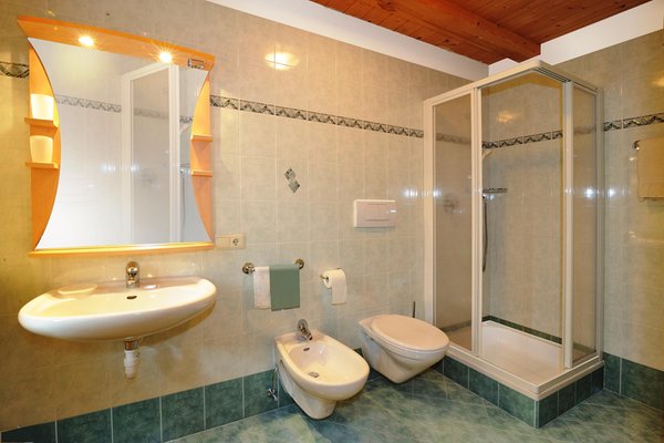 Foto del bagno Appartamenti in agriturismo Feger