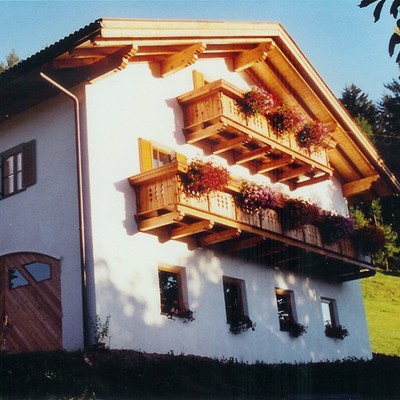 Foto Außenansicht Ferienwohnungen auf dem Bauernhof Puntschuhof