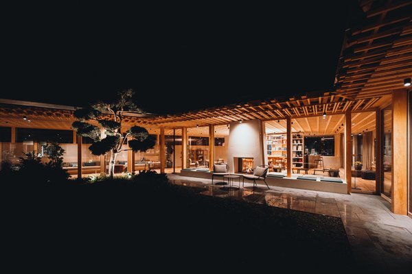 Photo of the outdoor swimming pool