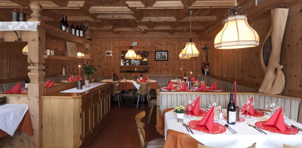 Das Restaurant Colfosco Borest